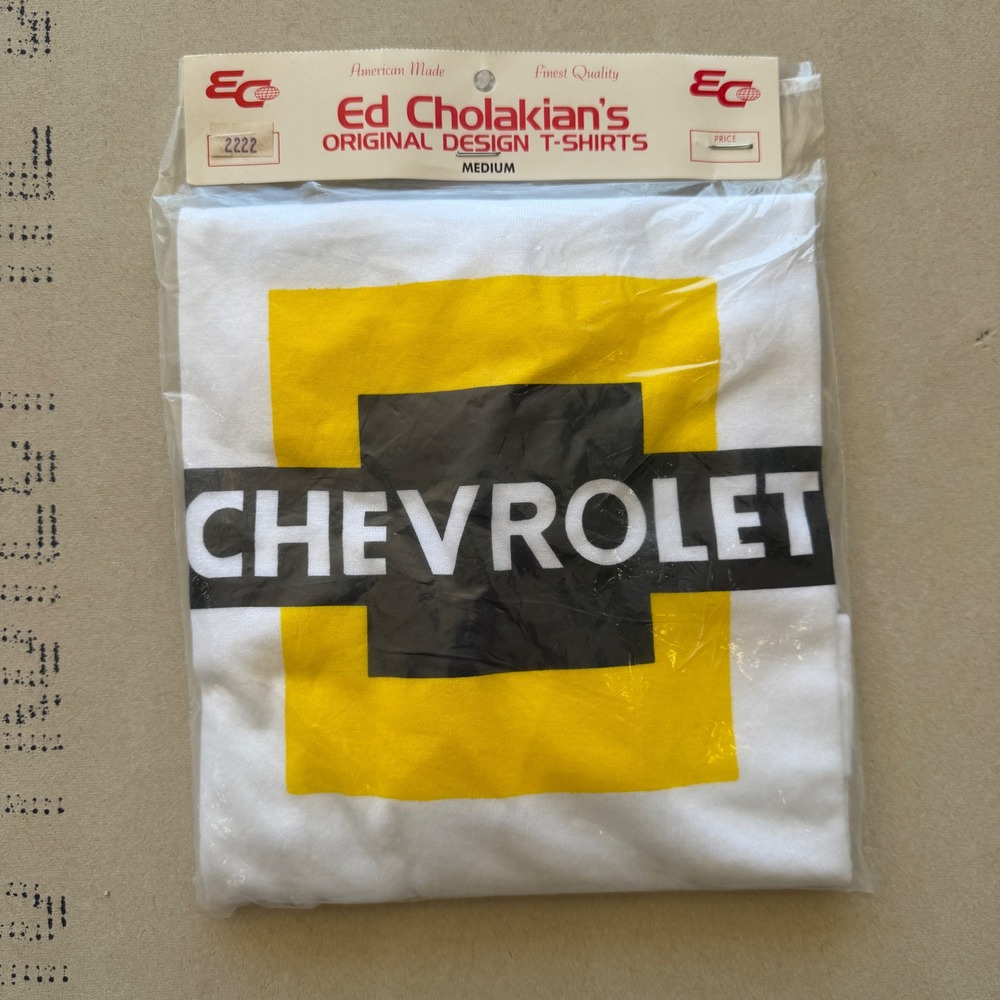 Vintage 80's Ed‎ Cholakian Chevrolet T-shirt